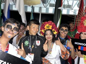 世界選手権開会式裏側1